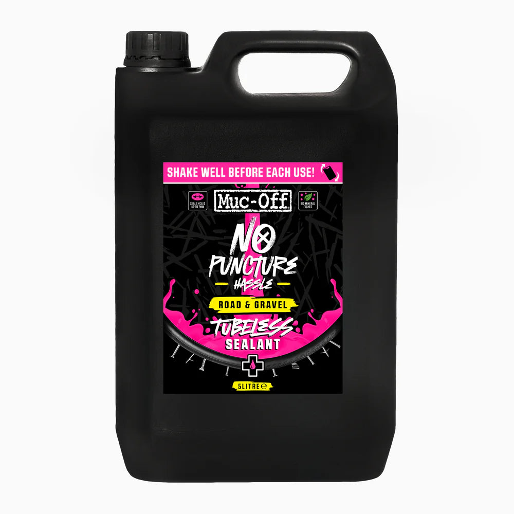 Muc-Off No Puncture Hassle Road&Gravel Patlak Önleyici Tubeless Lastik Sıvısı 5 LT