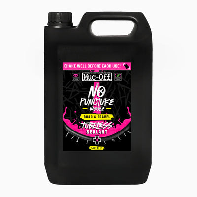Muc-Off No Puncture Hassle Road&Gravel Patlak Önleyici Tubeless Lastik Sıvısı 5 LT