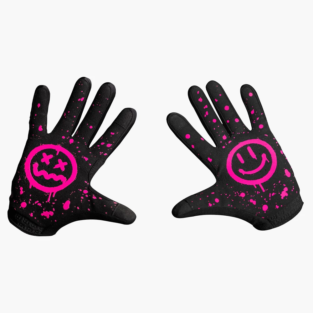 Muc-Off Rider Gloves Grey Camo Uzun Parmak Eldiven