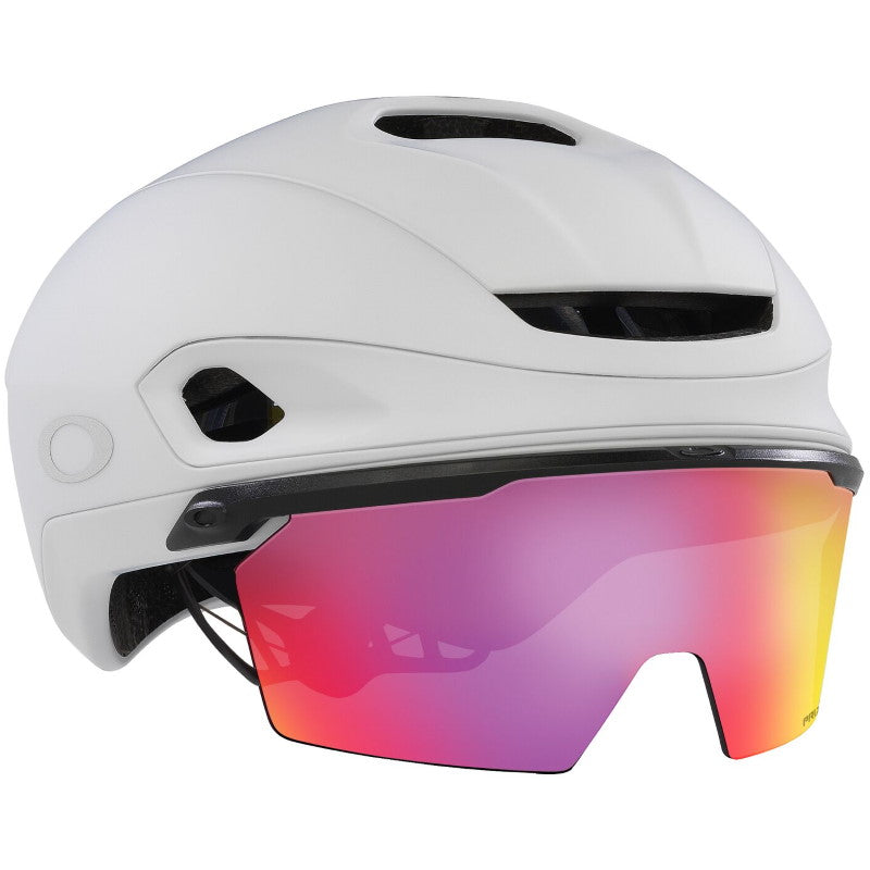 Oakley ARO7 Road Mips BOA Ionic+ Gözlüklü Yol Bisikleti Kaskı Matte White Prizm Road FOS901512 9XL Large 58-61cm