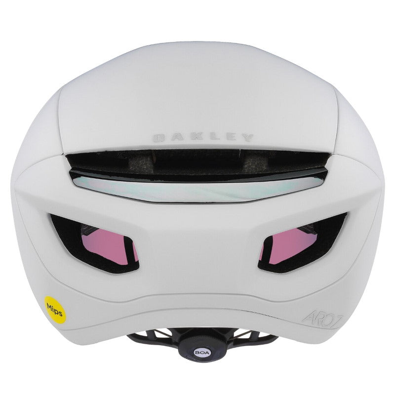 Oakley ARO7 Road Mips BOA Ionic+ Gözlüklü Yol Bisikleti Kaskı Matte White Prizm Road FOS901512 9XL Large 58-61cm
