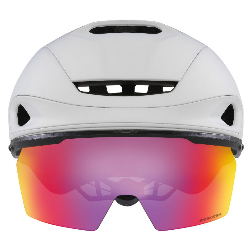 Oakley ARO7 Road Mips Boa Ionic+ Gözlüklü Yol Bisikleti Kaskı Matte White Prizm Road FOS901512 9XL Small 52-56cm