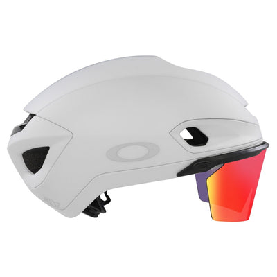 Oakley ARO7 Road Mips Boa Ionic+ Gözlüklü Yol Bisikleti Kaskı Matte White Prizm Road FOS901512 9XL Small 52-56cm