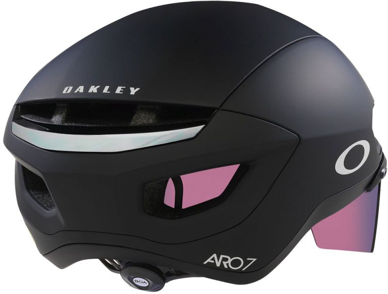Oakley ARO7 Road Mips BOA Ionic+ Gözlüklü Yol Bisikleti Kaskı Prizm Iridium 2025 Model FOS901512 9XI Matte Black Prizm Road Medium
