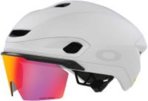 Oakley ARO7 Road Mips BOA Ionic+ Gözlüklü Yol Bisikleti Kaskı Prizm Iridium 2025 Model FOS901512 9XL Matte White Prizm Road Medium