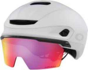 Oakley ARO7 Road Mips BOA Ionic+ Gözlüklü Yol Bisikleti Kaskı Prizm Iridium 2025 Model FOS901512 9XL Matte White Prizm Road Medium