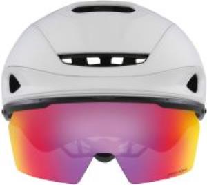 Oakley ARO7 Road Mips BOA Ionic+ Gözlüklü Yol Bisikleti Kaskı Prizm Iridium 2025 Model FOS901512 9XL Matte White Prizm Road Medium