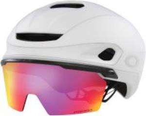 Oakley ARO7 Road Mips BOA Ionic+ Gözlüklü Yol Bisikleti Kaskı Prizm Iridium 2025 Model FOS901512 9XL Matte White Prizm Road Medium
