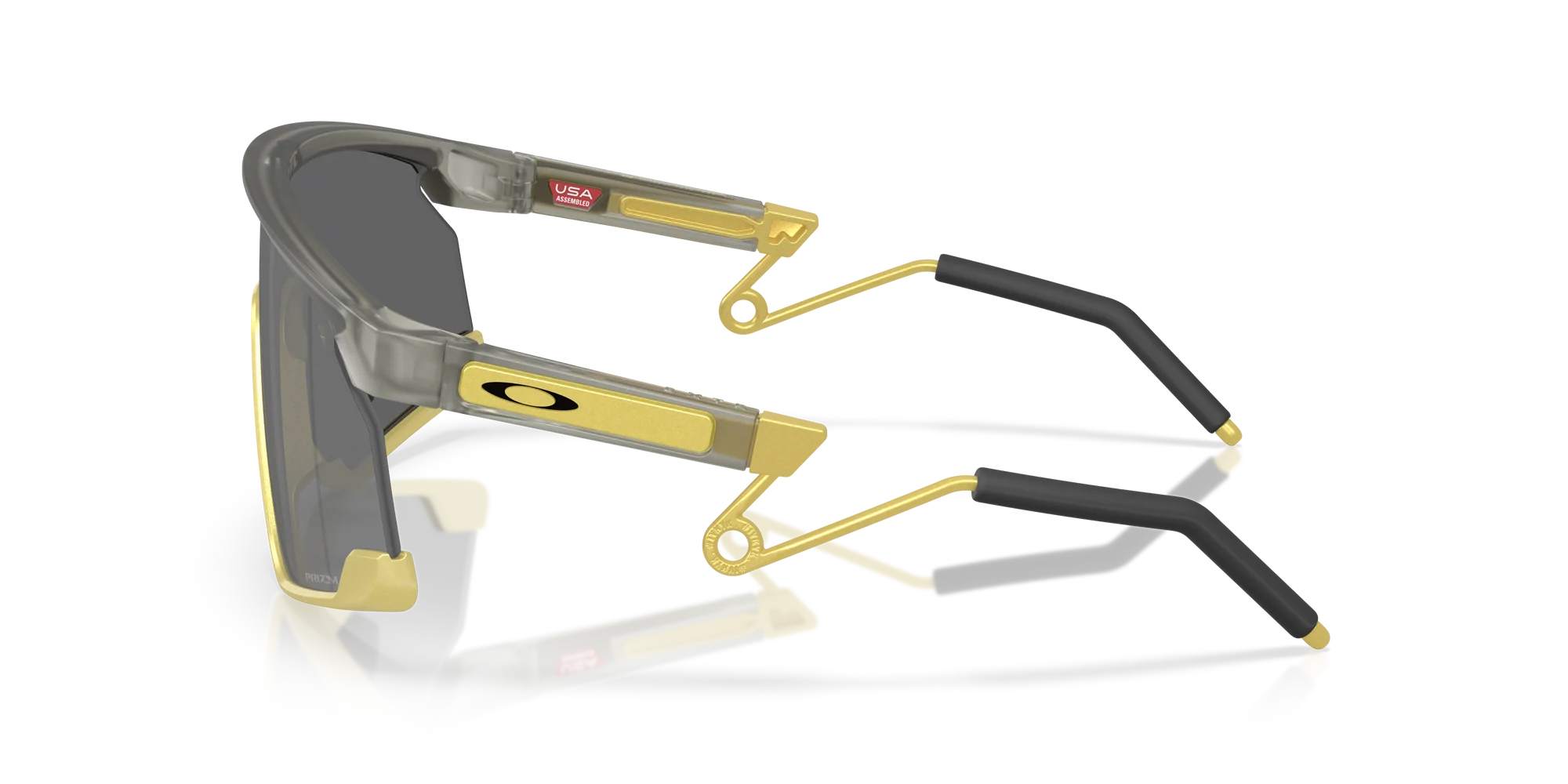 Oakley BXTR METAL Güneş Gözlüğü 923714 Matte Grey Ink Vintage Gold Prizm Black