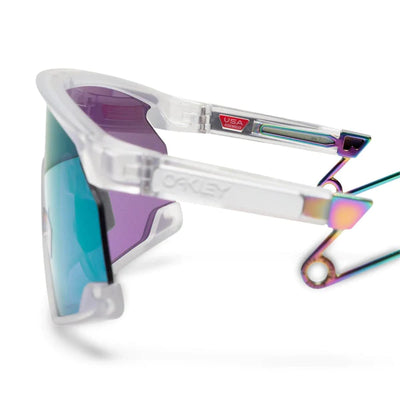 Oakley BXTR Metal Sunglasses Matte Clear Prizm Violet