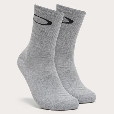 Oakley Ellipse Crew 3-Piece Socks Set FOS901624 28B New Granite HTHR