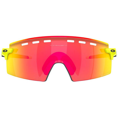 Oakley Encoder Strike Vented Güneş Gözlüğü 923519 Matte Tennis Ball Yellow Prizm Ruby
