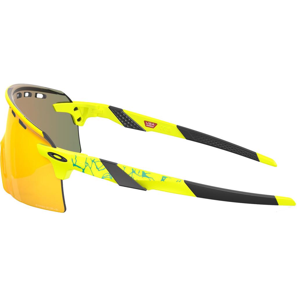 Oakley Encoder Strike Vented Güneş Gözlüğü 923519 Matte Tennis Ball Yellow Prizm Ruby