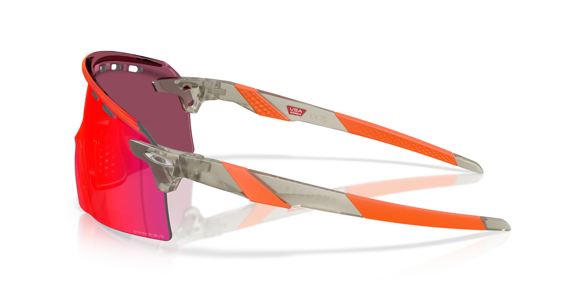 Oakley Encoder Strike Vented Güneş Gözlüğü 923520 Matte Grey Ink Prizm Road