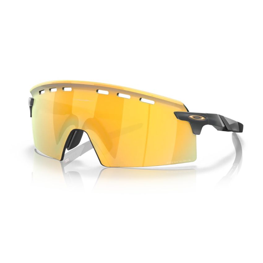 Oakley Encoder Strike Vented Sunglasses Matte Carbon Prizm 24K 