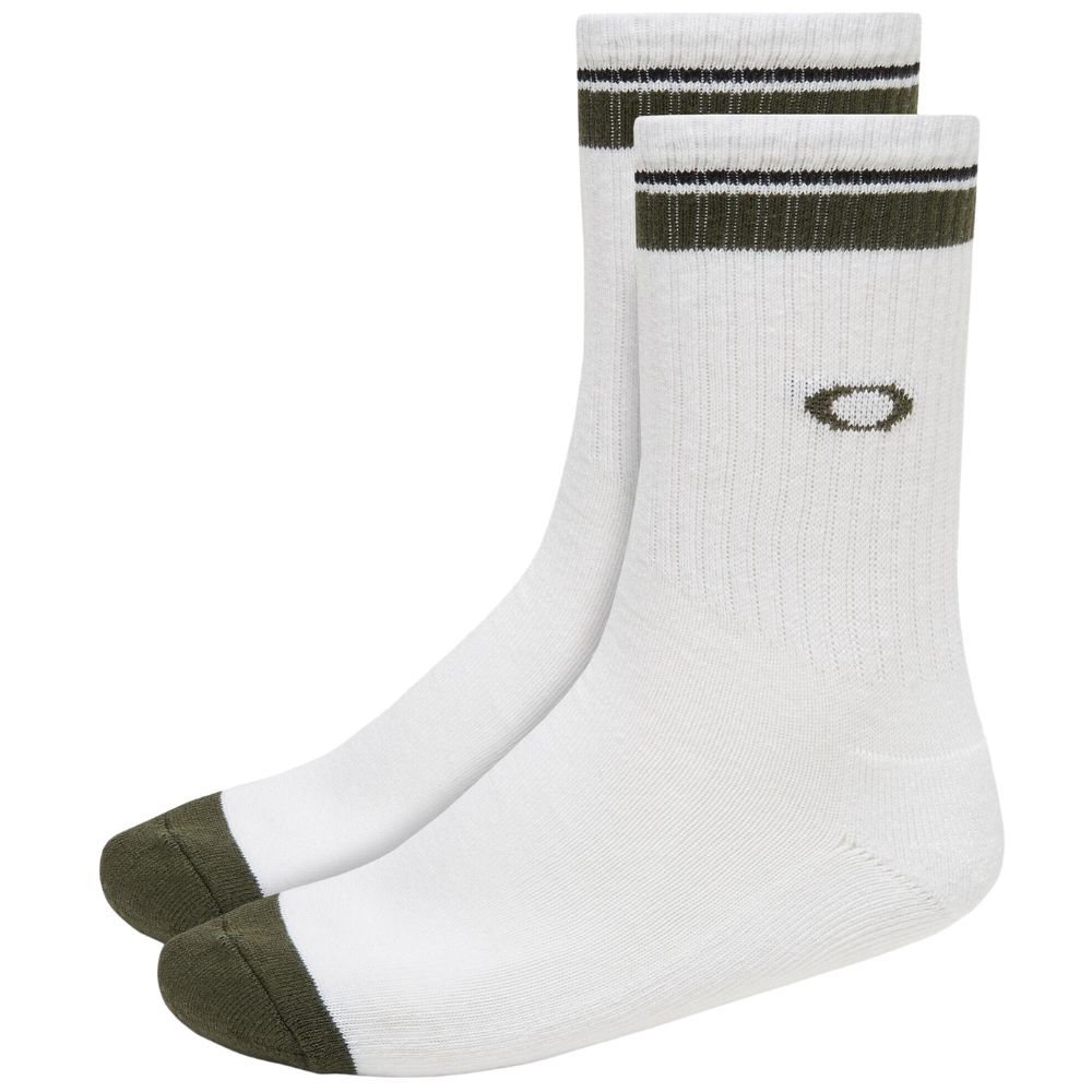 Oakley Essential 3-Piece Socks Set FOS900271 100 White Large