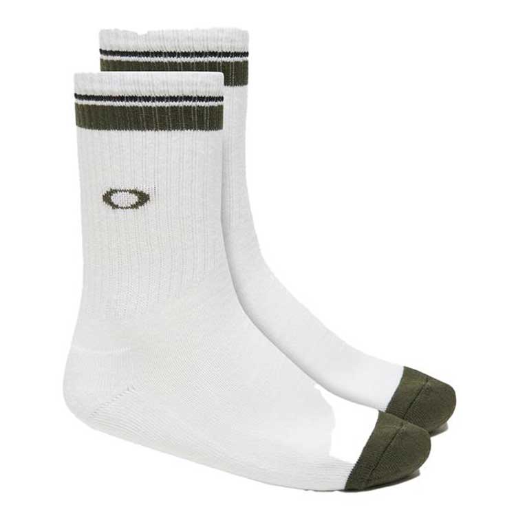 Oakley Essential 3-Piece Socks Set FOS900271 100 White Large