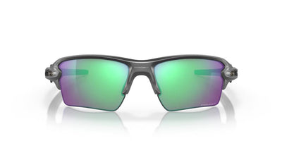 Oakley Flak 2.0 XL Men's Sunglasses Steel Prizm Road Jade 