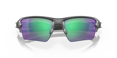 Oakley Flak 2.0 XL Men's Sunglasses Steel Prizm Road Jade 