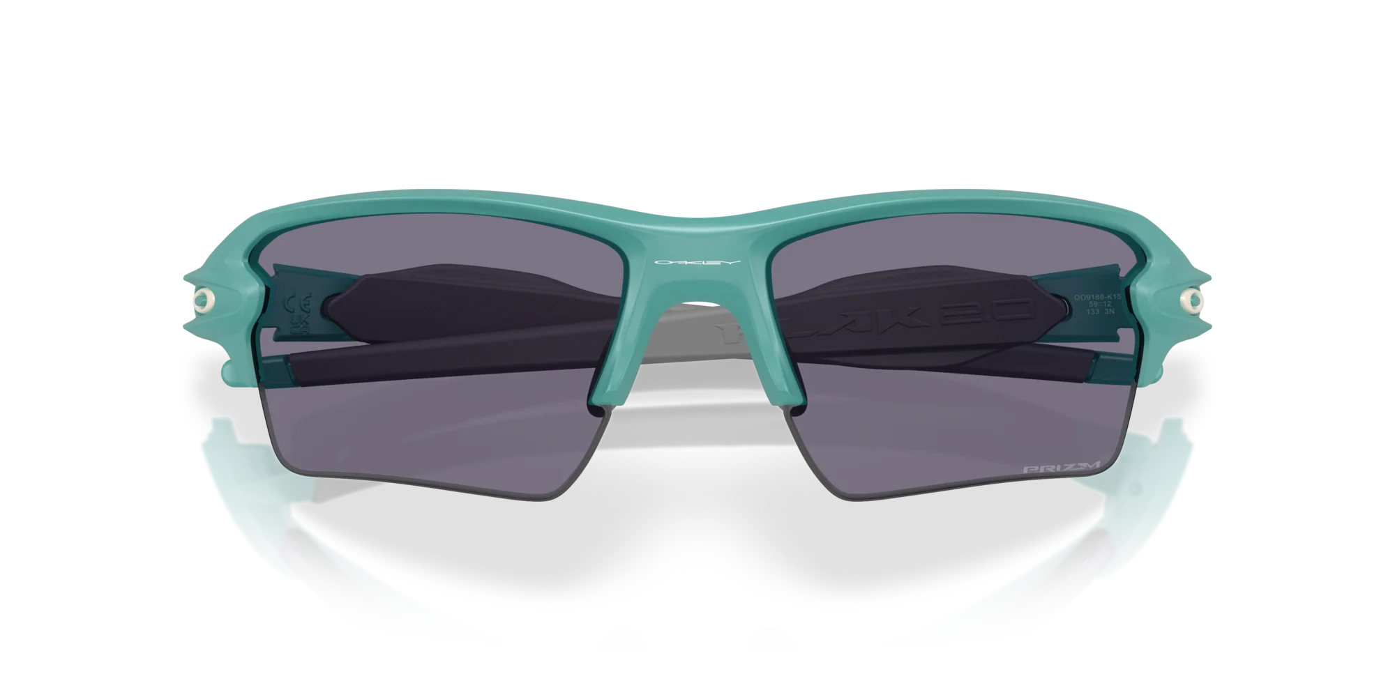 Солнцезащитные очки Oakley FLAK 2.0 XL 9188K1, матовые, серые, Pacific Prizm