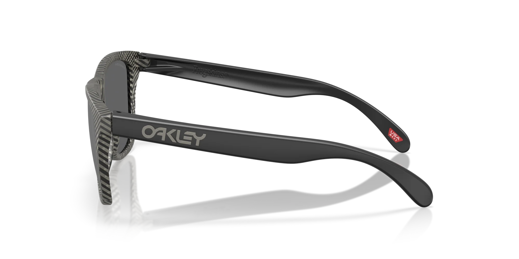 Oakley Frogskins Güneş Gözlüğü 9013M0 Matte Grey Ink Fingerprint Prizm Black