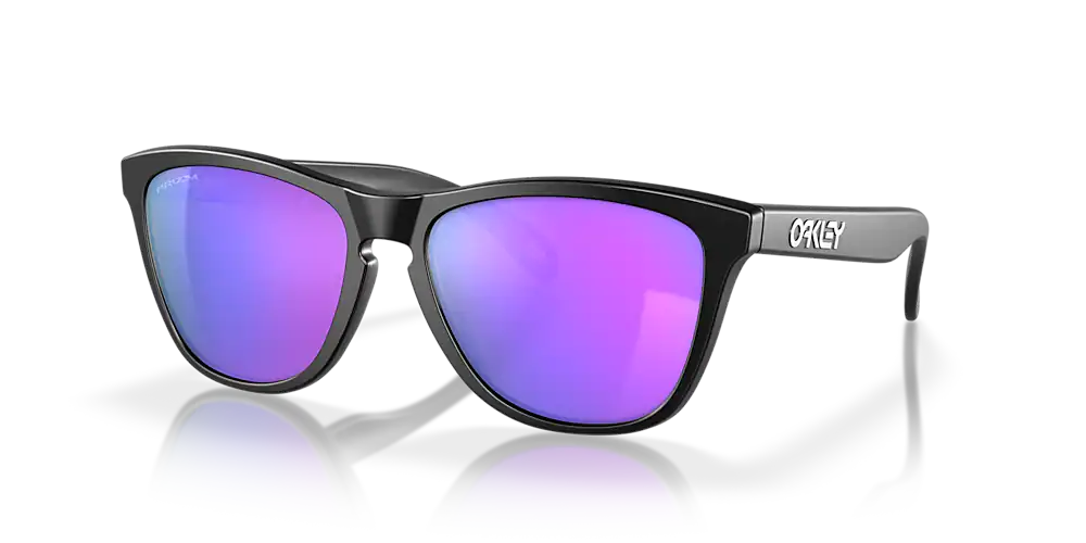 Oakley FrogSkins Güneş Gözlüğü Matte Black Prizm Violet