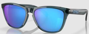 Солнцезащитные очки Oakley FrogSkins Поляризованные кристально-черные призменные сапфировые иридиевые поляризованные