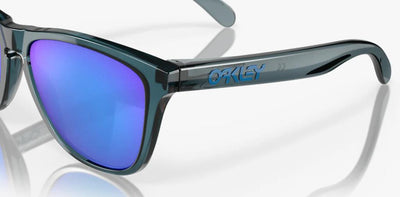 Солнцезащитные очки Oakley FrogSkins Поляризованные кристально-черные призменные сапфировые иридиевые поляризованные