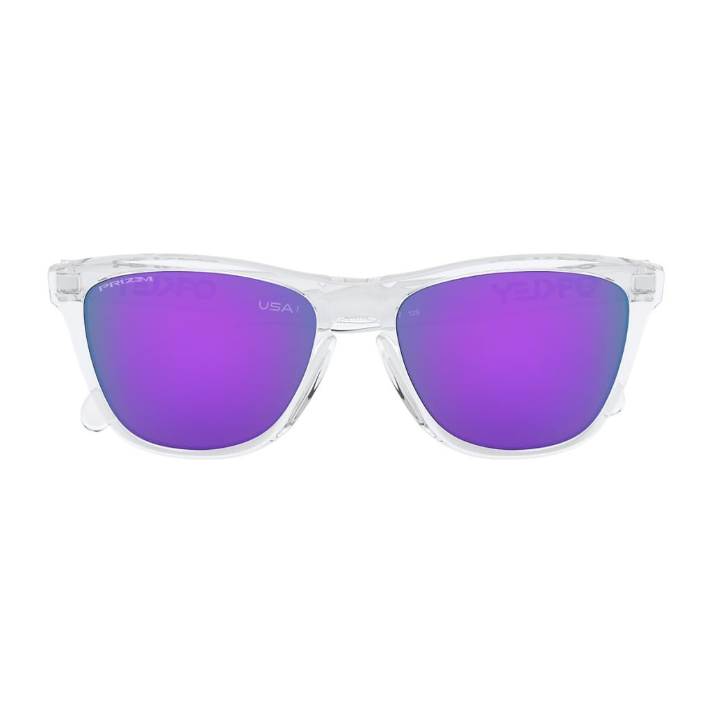 Oakley FrogSkins Güneş Gözlüğü Polished Clear Prizm Violet