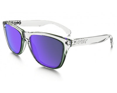 Oakley FrogSkins Güneş Gözlüğü Polished Clear Prizm Violet
