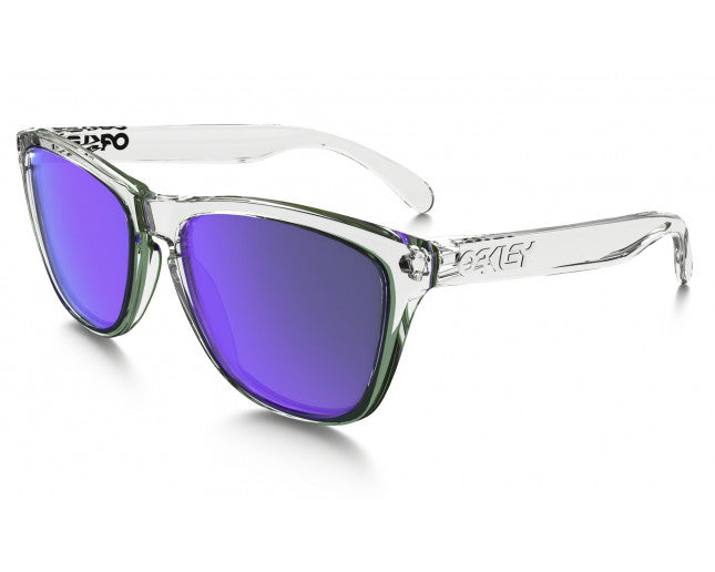 Oakley FrogSkins Güneş Gözlüğü Polished Clear Prizm Violet