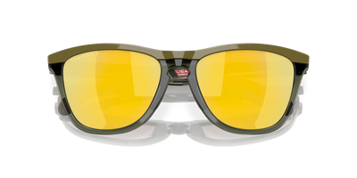 Oakley FrogSkins Range Polarize Güneş Gözlüğü 928408 Dark Brush/Olive Ink Prizm 24K Polarized