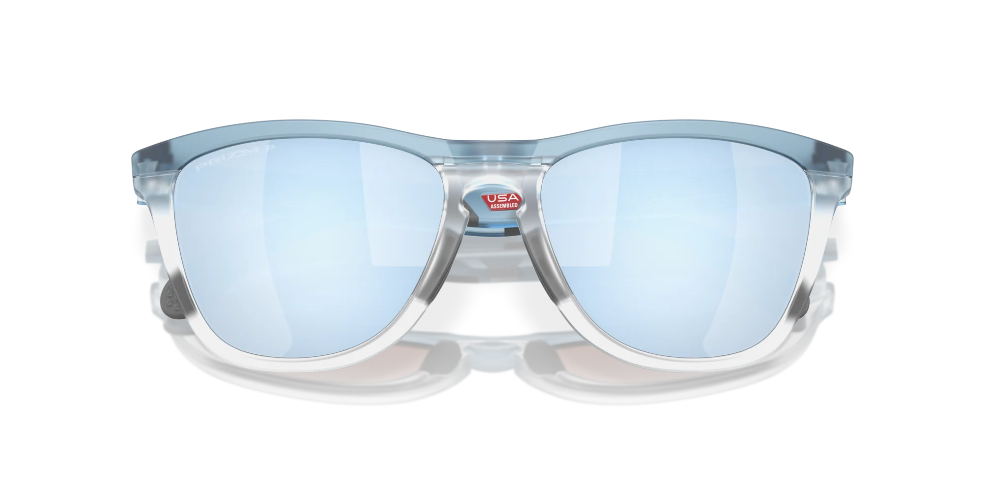 Oakley Frogskins Range Polarize Güneş Gözlüğü 928409 Trans Stonewash Clear Prim Deep Water Polarized