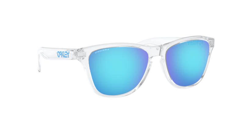 Oakley FrogSkins XS Genç Çocuk Güneş Gözlüğü J900615 Polished Clear Prizm Sapphire
