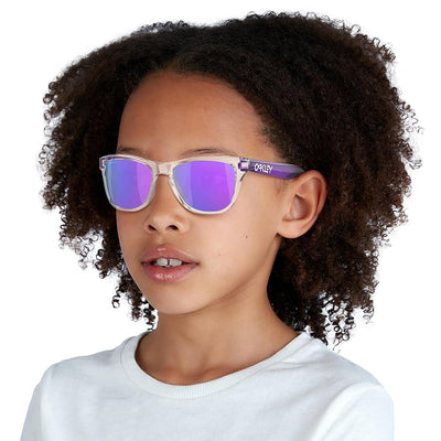 Oakley FrogSkins XXS Çocuk Güneş Gözlüğü J900903 Clear Prizm Violet
