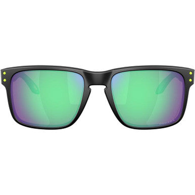 Oakley Holbrook Sunglasses 9102AI Matte Black Prizm Road Jade