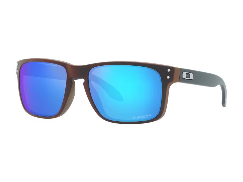 Oakley Holbrook Güneş Gözlüğü Matte Black/Red ColorShift Prizm Sapphire