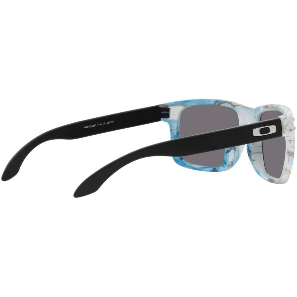 Oakley Holbrook Polarize Güneş Gözlüğü 9102V8 Sanctuary Swirl Prizm Grey Polar