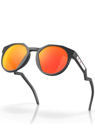 Oakley HSTN Sunglasses Matte Carbon Prizm Ruby