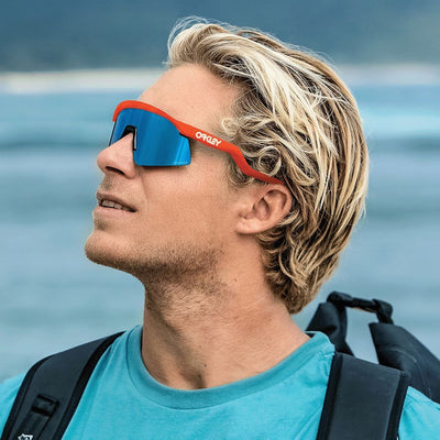 Солнцезащитные очки Oakley Hydra Неоново-оранжевый Prizm с сапфировым стеклом