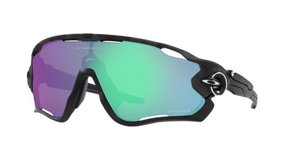 Велосипедные солнцезащитные очки Oakley Jawbreaker Matte Black Camo Prizm Road Jade