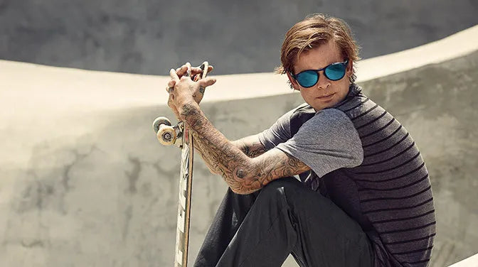 Oakley Latch Güneş Gözlüğü Steel Prizm Snow Sapphire