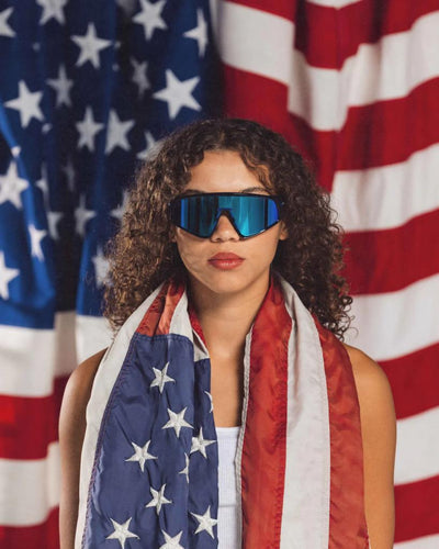 Солнцезащитные очки Oakley Latch Panel 940406 Matte Trans Navy Prizm Sapphire