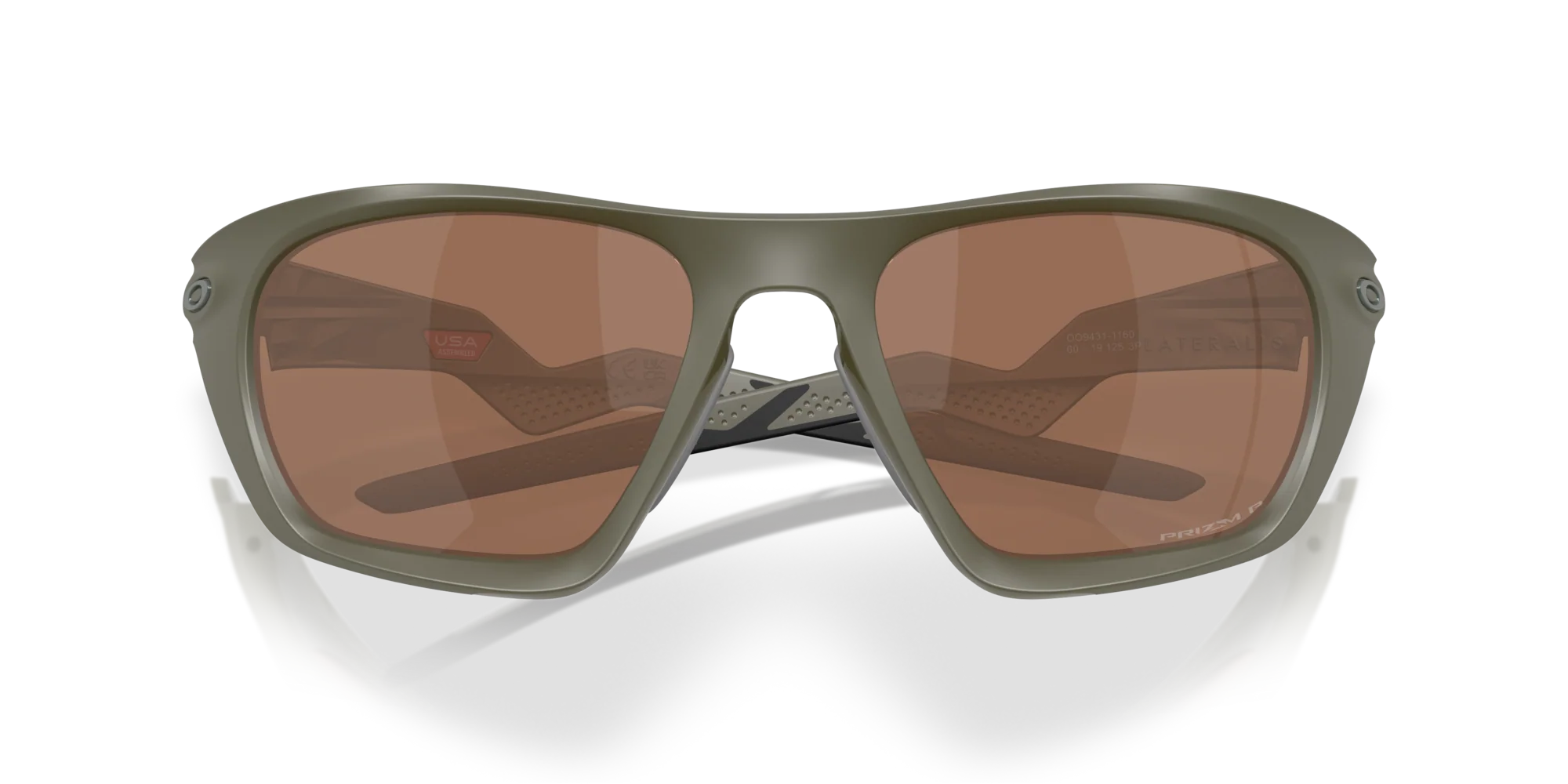 Oakley LATERALIS Polarize Güneş Gözlüğü 943111 Matte Moss Prizm Tungsten Polar