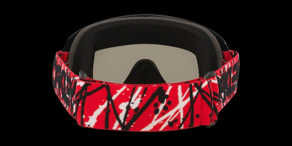 Oakley O Frame MX Goggles MTB Gözlük 702992 Red Eddie Dark Grey