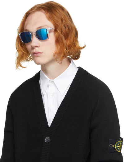 Oakley Ojector Güneş Gözlüğü Polished Clear Prizm Sapphire