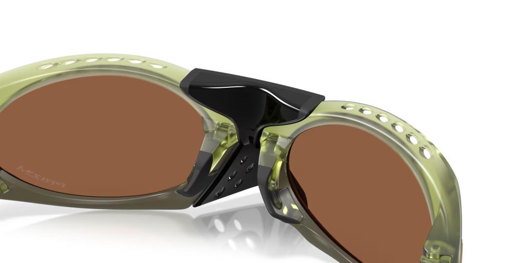 Oakley Plantaris Sunglasses 943703 Matte Trans Fern Prizm Tungsten