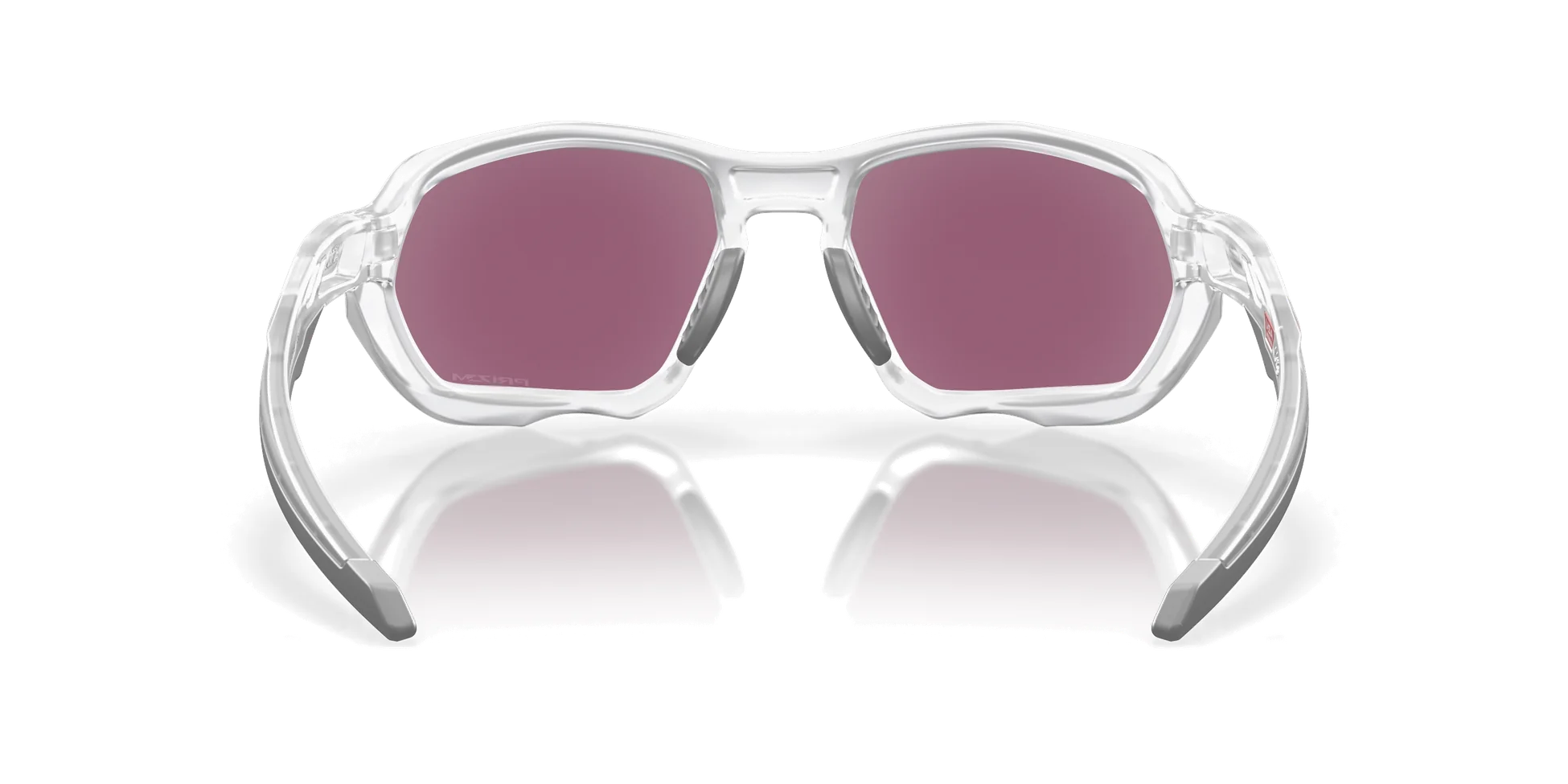 Солнцезащитные очки Oakley Plasma 901916, матовые, прозрачные, Prizm Road, нефритовые.