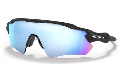 Oakley Radar Home Path Велосипедные солнцезащитные очки Матовый черный камуфляж Prizm Deep Water Polar