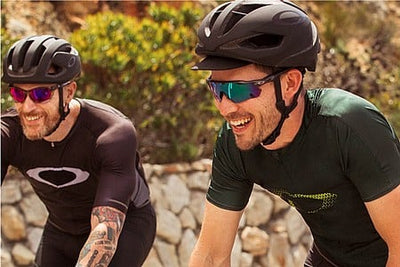 Oakley Radar Home Path Велосипедные солнцезащитные очки Матовый черный камуфляж Prizm Deep Water Polar